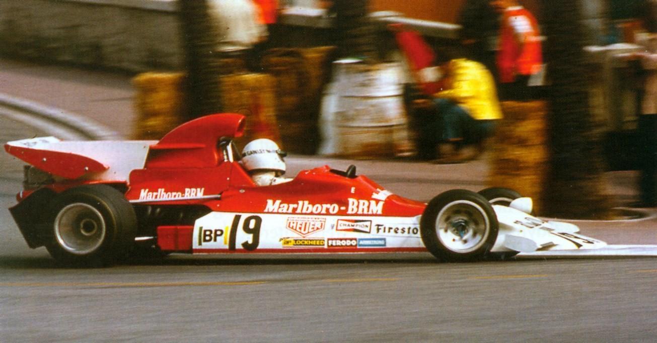 1972 Howden Ganley Marlboro BRM P180 02 V12 F1 Monaco GP Practice Day – 13 May 72