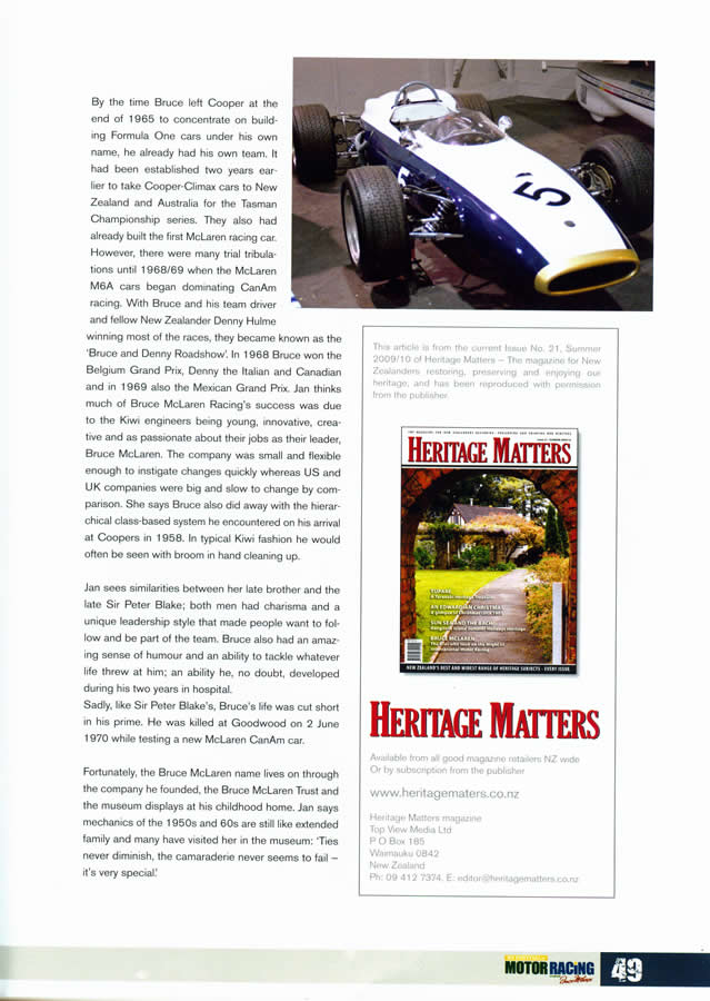 2010 McLaren Pg 49 Bruce Story
