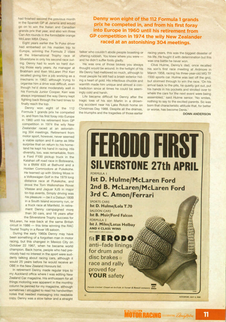 2013 Hulme Pg 11 Donn Anderson On Denny
