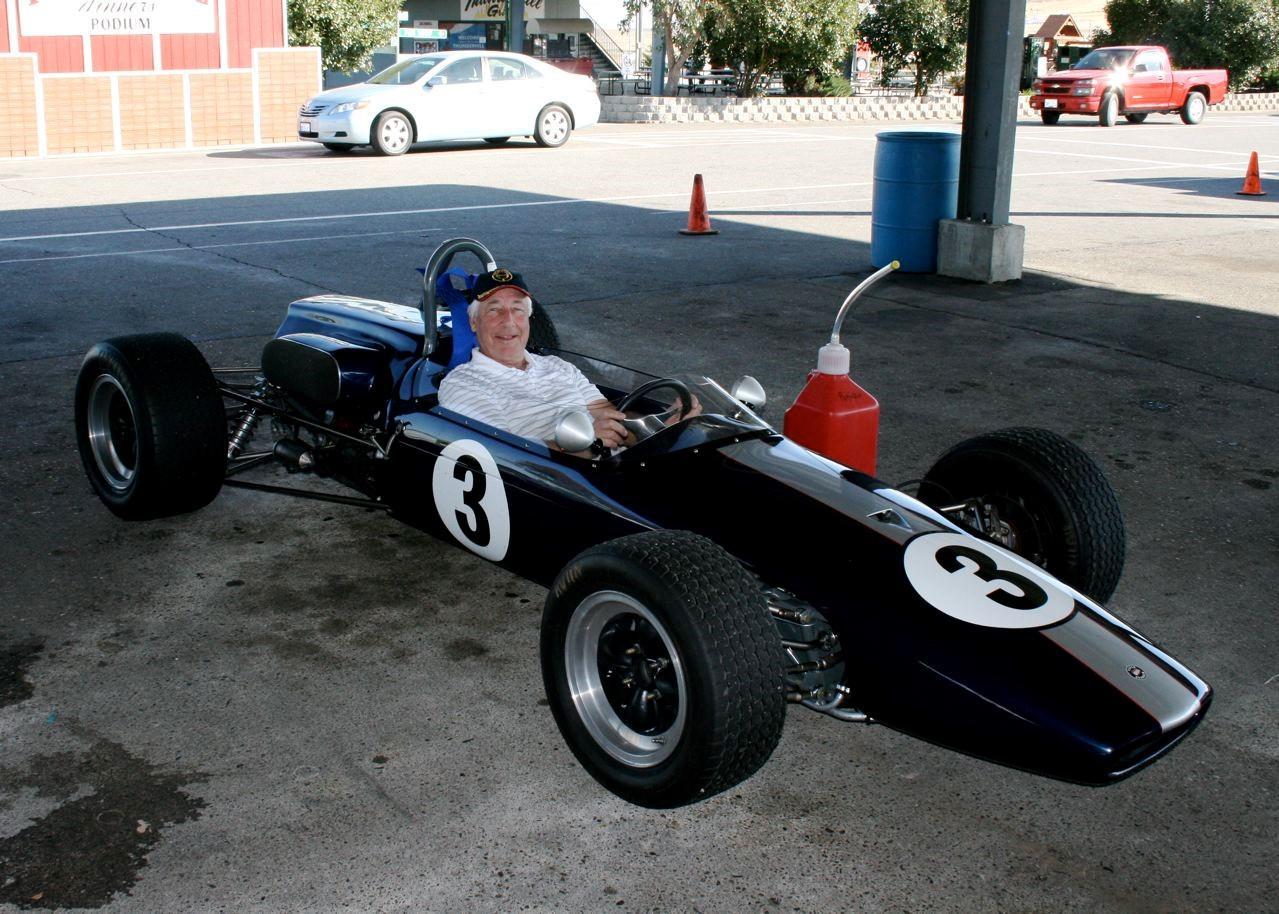 2013 – Howden Ganley In His 1967 Brabham BT21 20 Cosworth F3 – Now Owned By Rob Forbes. Thunderhill, USA, 3 Nov 13