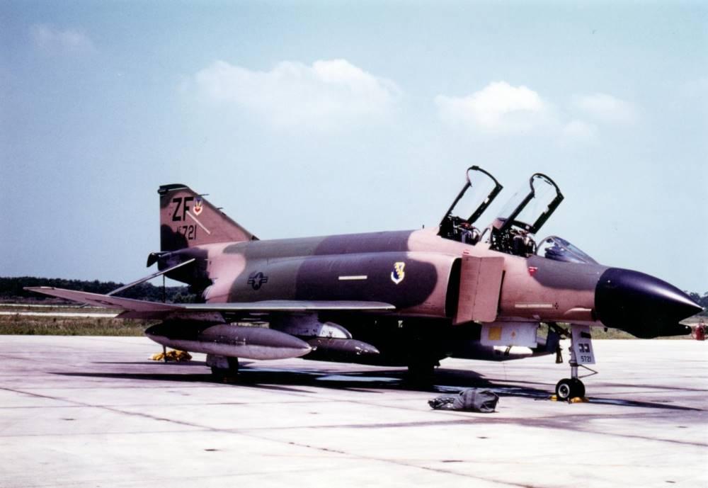 31st May 1981 – F4D Phantom II 65-721 on ‘Cross Country’ at England AFB, Louisiana