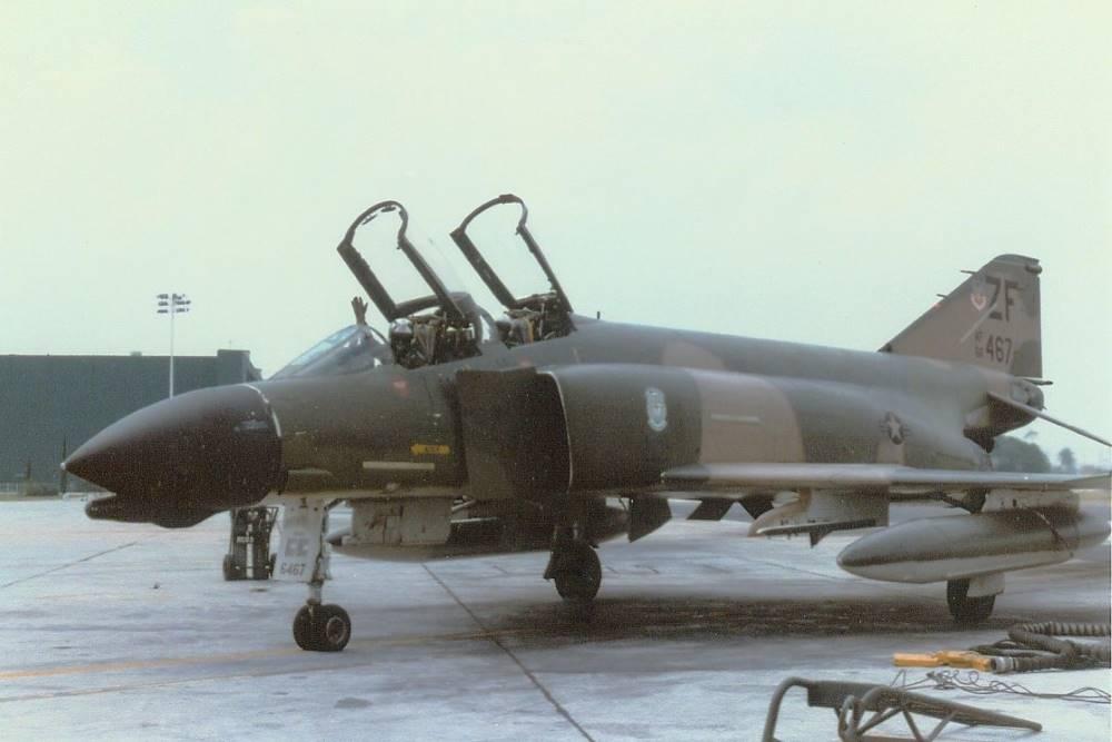 2nd May 1981 – F4D Phantom 66-467 ‘Kiwi’ - Jim & Joanie Barclay, 308th TFTS ‘Burner Bust’, Homestead AFB, Florida