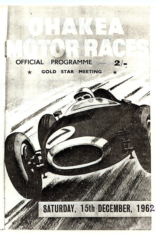 Ohakea Motor Races 1962 Programme