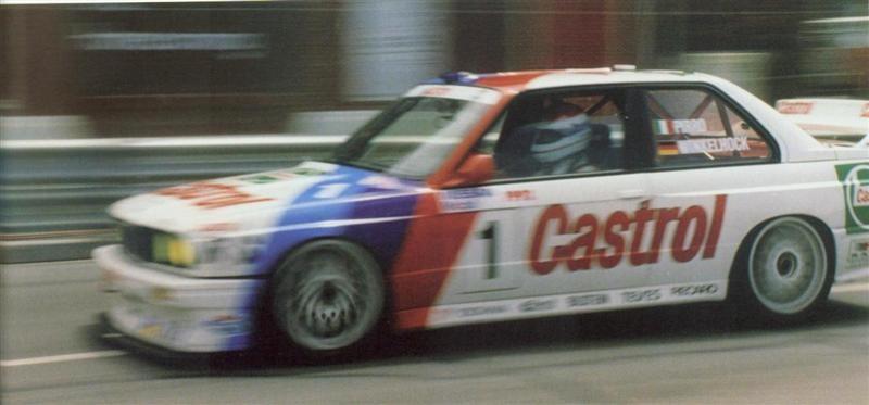 Pirro Winkelhock – Castrol BMW M3 – 1st Place Nissan Mobil 500 – Wellington 1 Dec 91