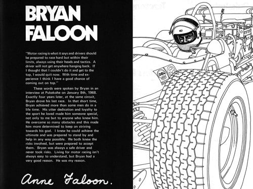 Anne Faloon Tribute To Bryan Faloon