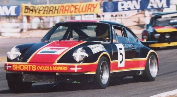 Baypark 1987 – Jim Short Porsche 911S RSR spec ‘Black Beauty’ – photo Rod Grimwood