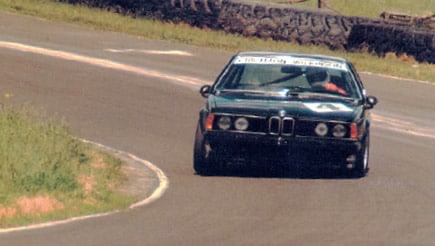 Neville Crichton and Wayne Wilkinson, BMW635CSi - 2nd place, Benson and Hedges 500, Pukekohe, 1984