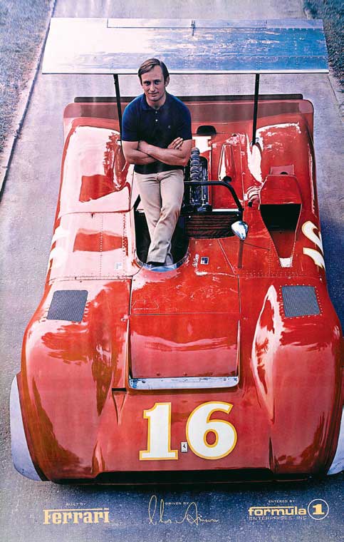 Chris Amon 1969 Ferrari 612 Can Am