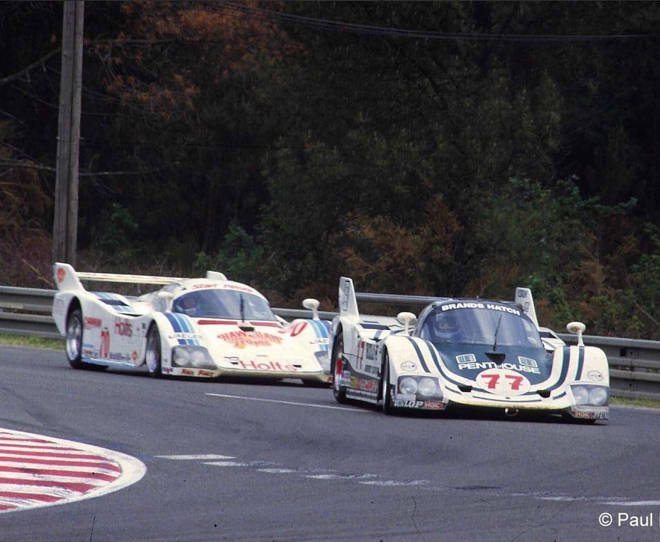 1985 #77 Tiga CG84, #70 Tiga CG85 – Le Mans 15 16 Jun 85