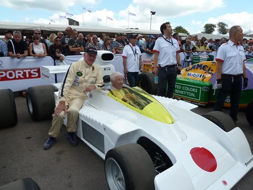 2014 Howden Ganley Seated In Maki F101 001 With John Fitzpatrick – Goodwood Festival Of Speed June 2014