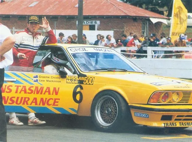 Graeme Crosby – BMW 635CSi Chassis # RA001 – Pukekohe 2 Feb 86