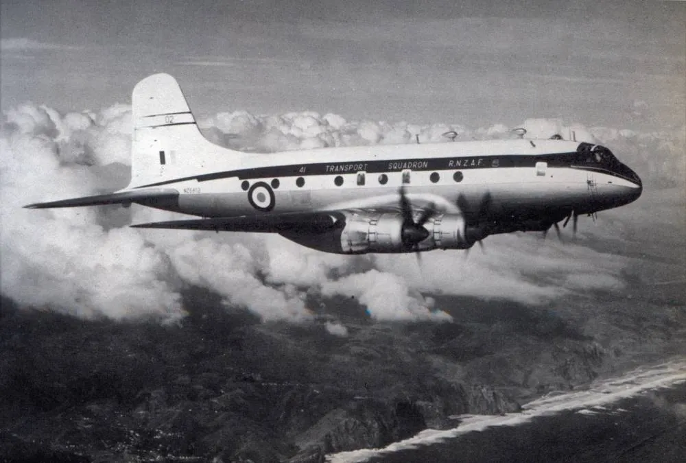 RNZAF Hastings CMk3 NZ5802 flown by 41 Squadron