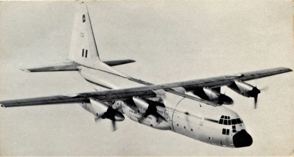 1967 RNZAF C130H Hercules NZ7002 – Photo RNZAF Public Relations