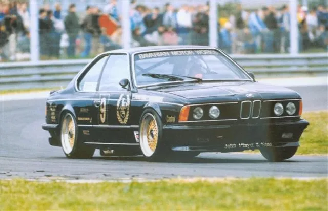 Trevor Crowe Tony Longhurst Ex JPS BMW 635CSi