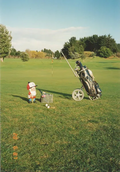 Merv Playing Golf