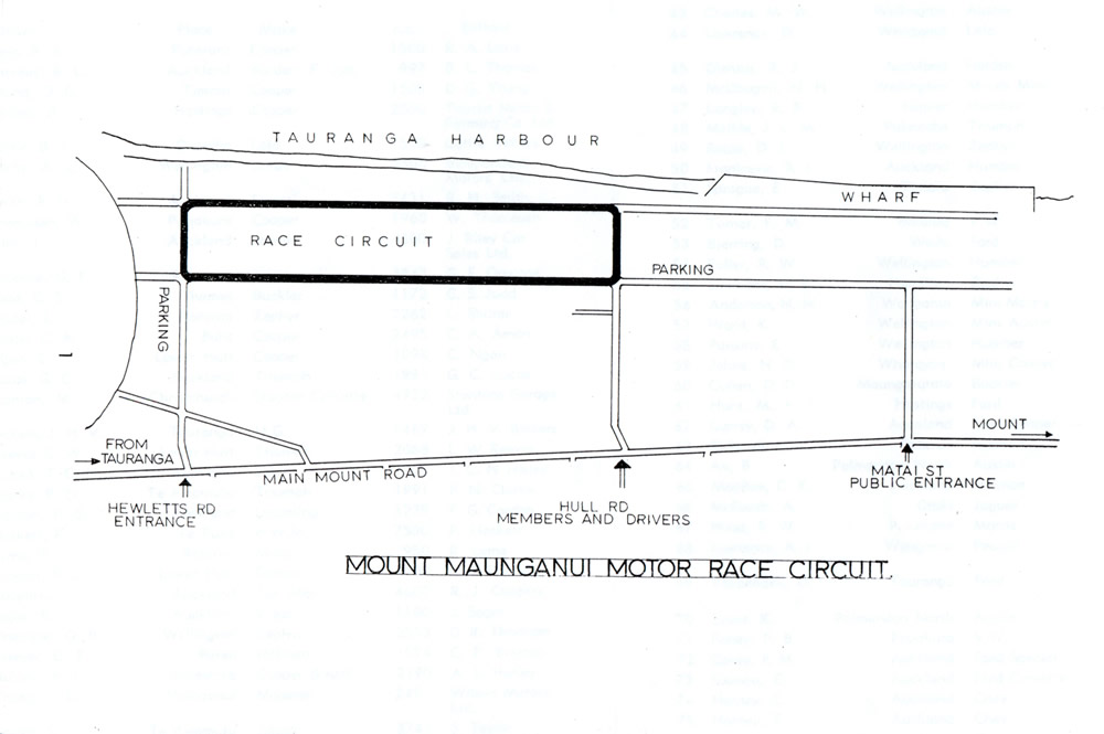 Mount Maunganui Motor Racing Circuit 1962