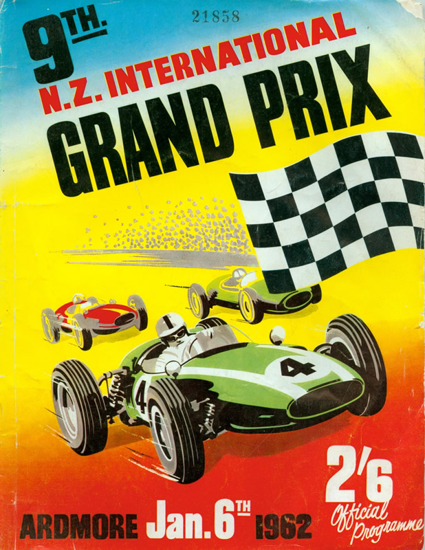 Poster 9th NZ Grand Prix 1962