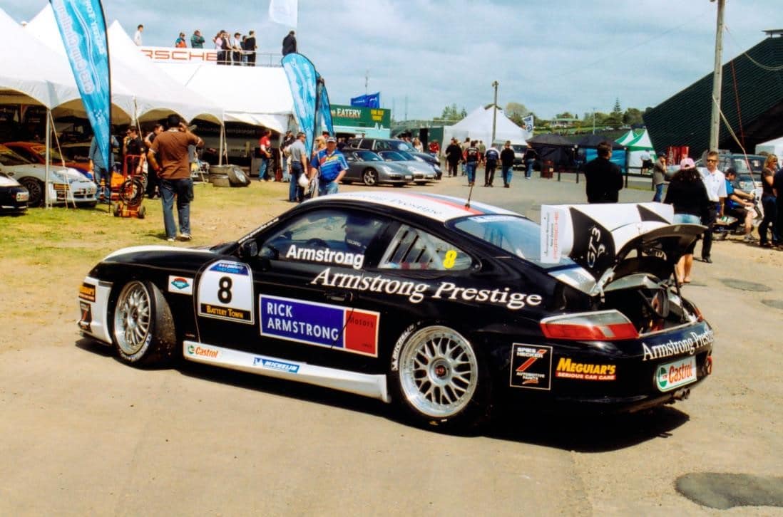 Pukekohe 6th November 2005 – Rick Armstrong Porsche 996 GT3 Cup car– photo Jim Barclay