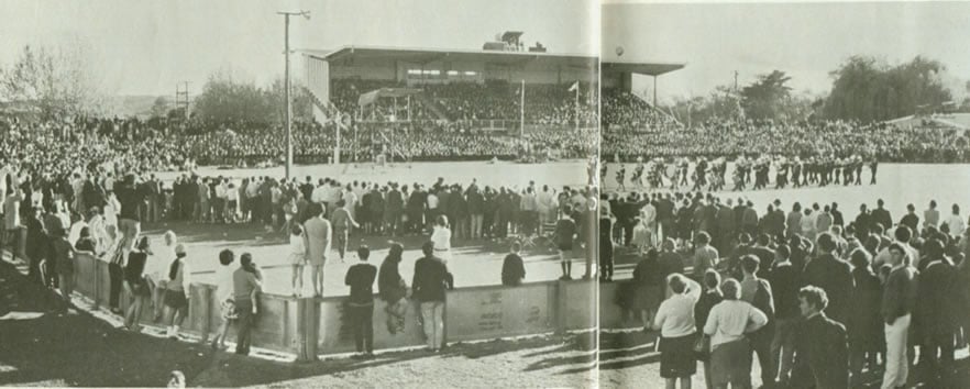 Cook Bi-Centenary, Official Government Parade, Rugby Park, Gisborne Thursday 9th October 1969 Photo News Special Edition 11 Oct 69