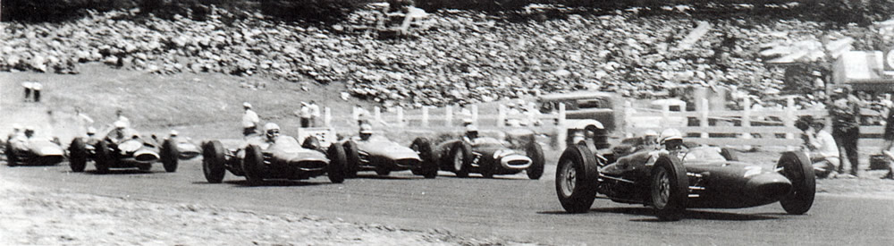 Start of the NZIGP Pukekohe 5th January 1963