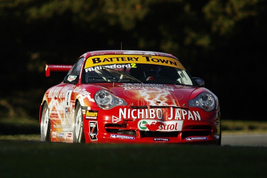 Teretonga 2005 – Ross Rutherford Porsche 996 GT3 Cup car - photo Terry Marshall