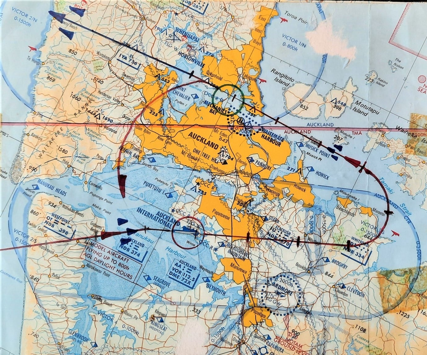 Track Map Rnzaf Skyhawks Concorde